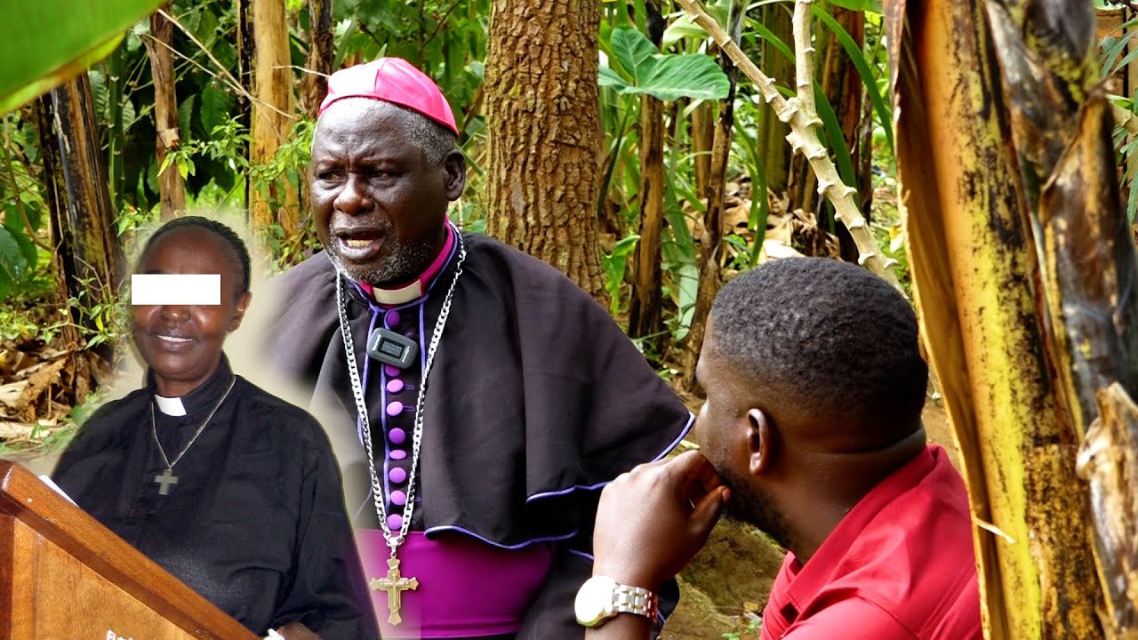 Bishop Bakubanja Alimumaziga Mukaziwe n’abaana be Bagala kumuta lwabwabugaga