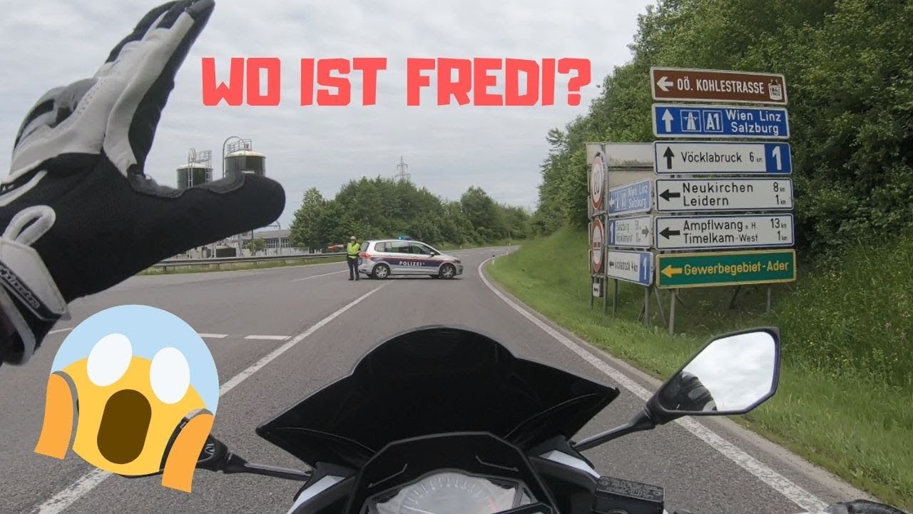 Spritztour durch Vöcklabruck // Besuch bei Fredi // MotoVLog