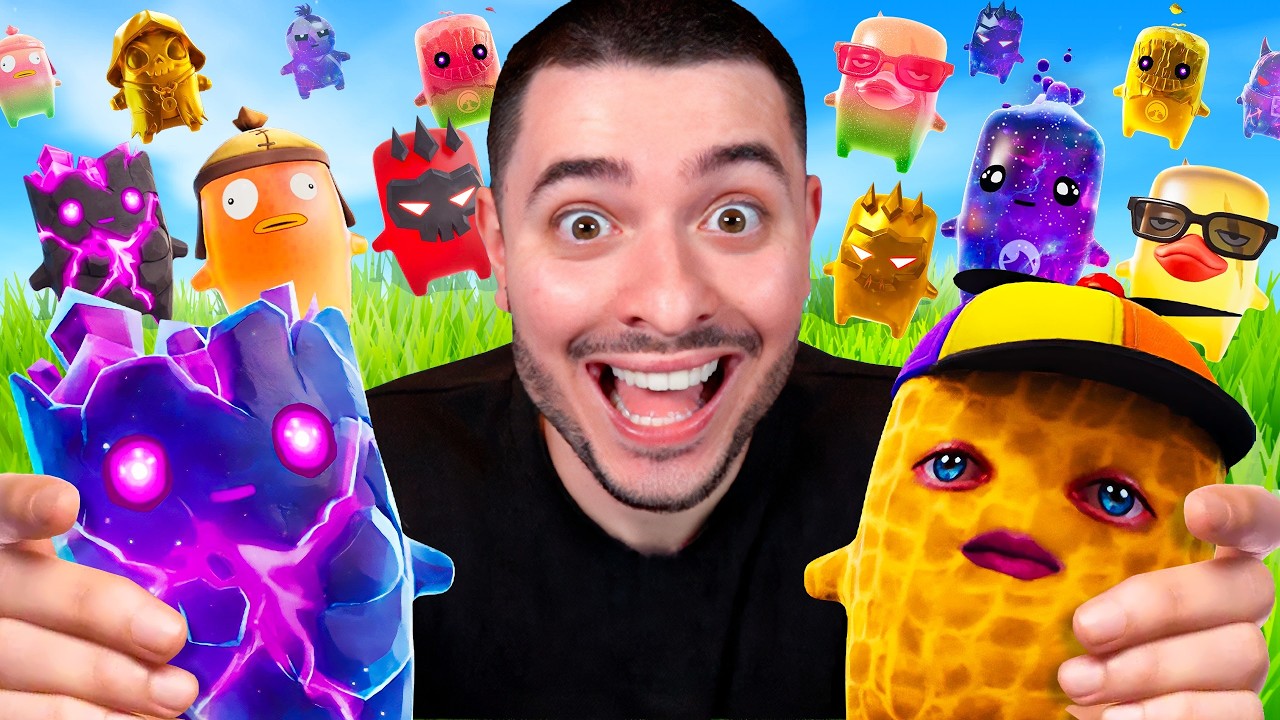 Em busca de TODOS OS ELEMENTAIS do Fortnite!