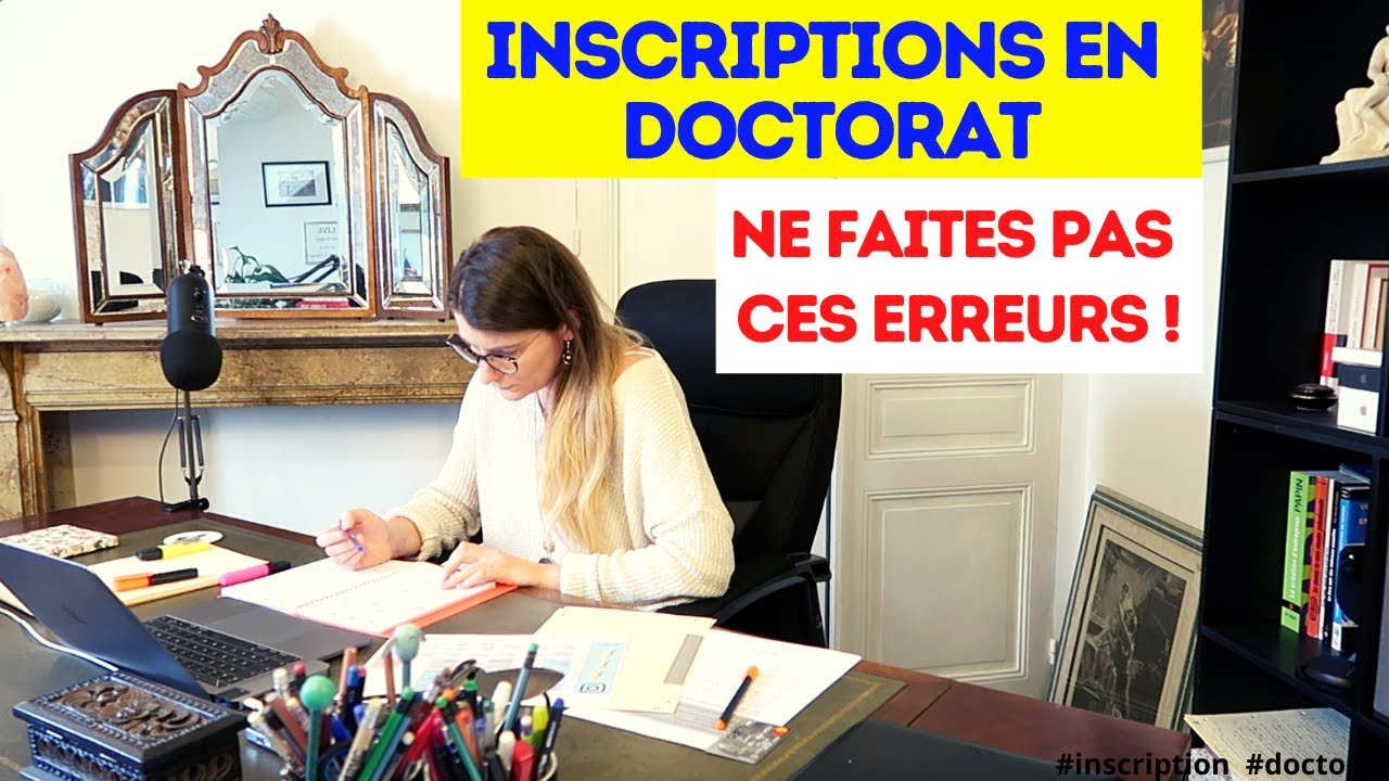COMMENT J'AI RATE MON INSCRIPTION EN DOCTORAT - Recherche de directeur / laboratoire / financements