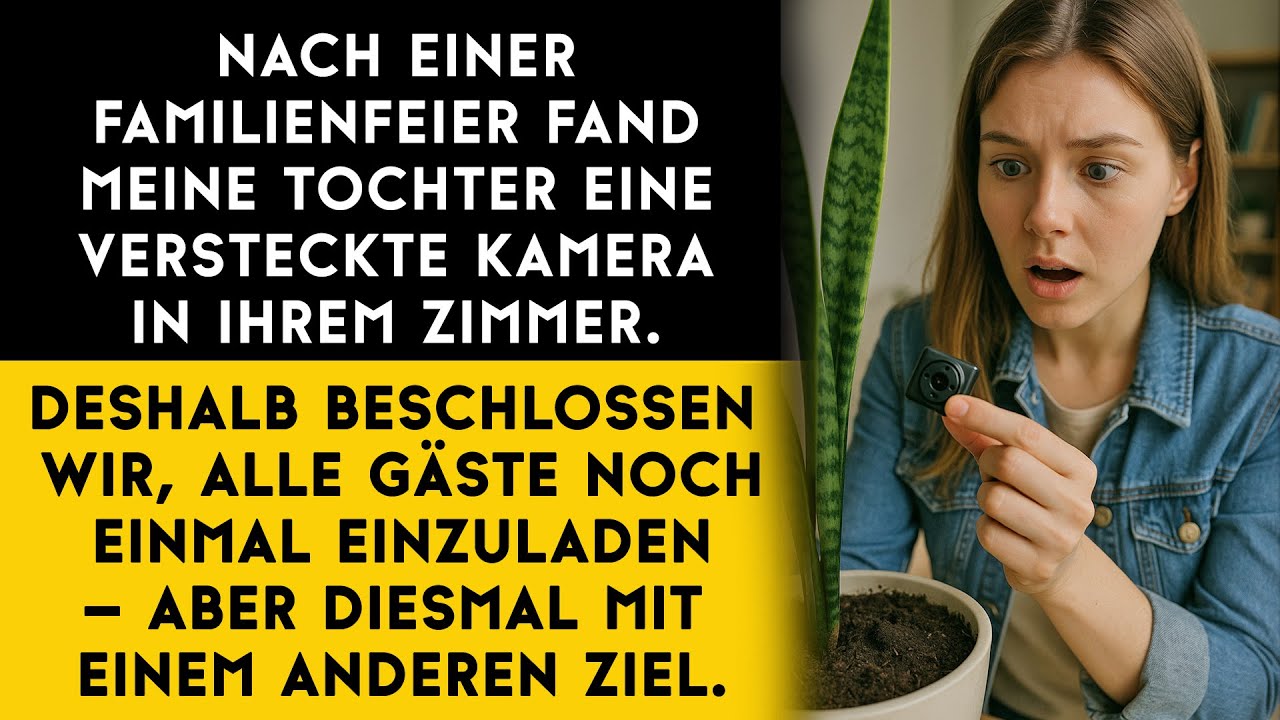 Alles war perfekt, bis meine Tochter eine versteckte Kamera in ihrem Schlafzimmer entdeckte