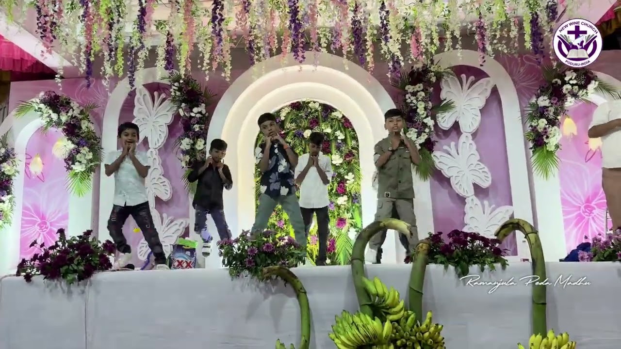 Sambaramenanta sri yesu jannanamanta || CHRISTMAS song - boys #newwineministries