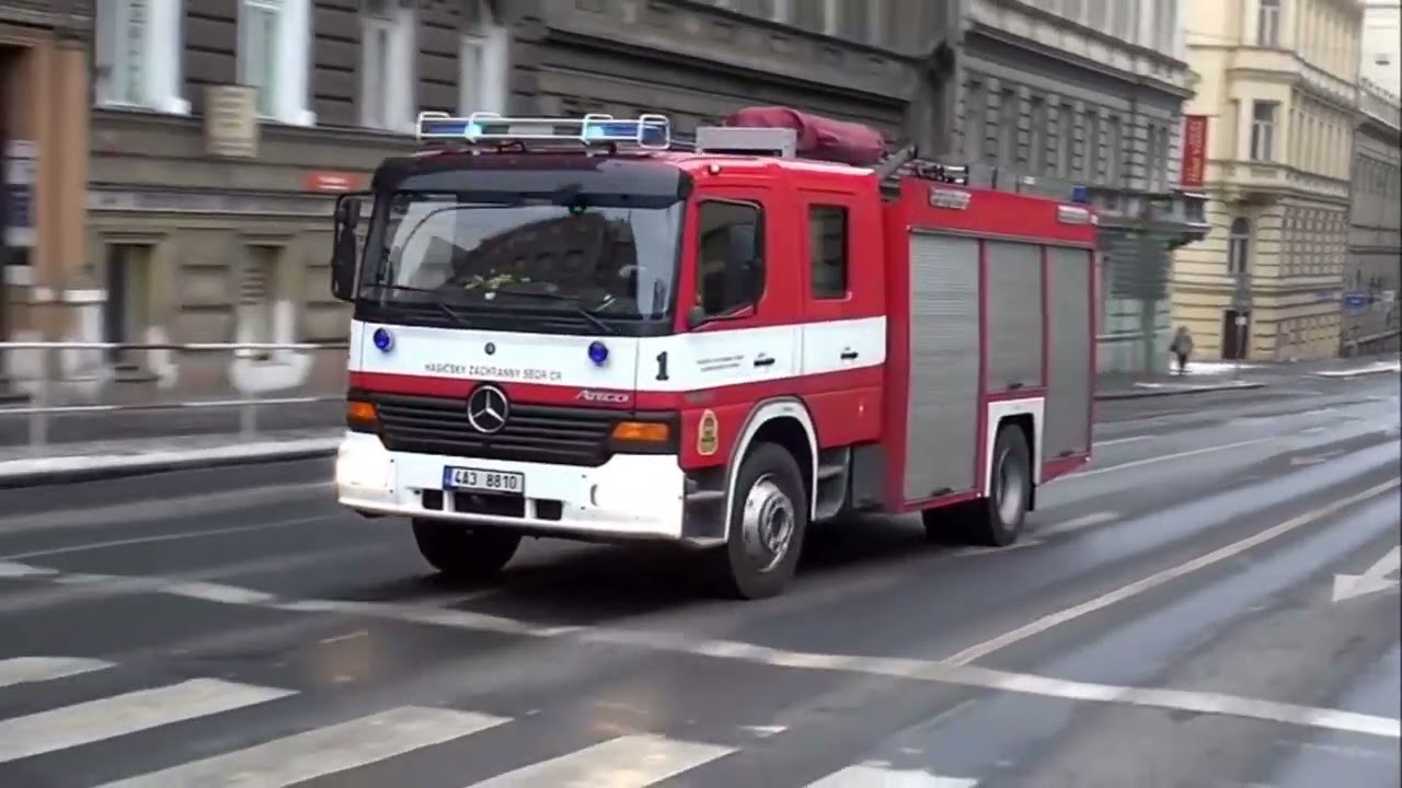 Mix  - Hasičských Písní + video požáru a výjezdů jednotek