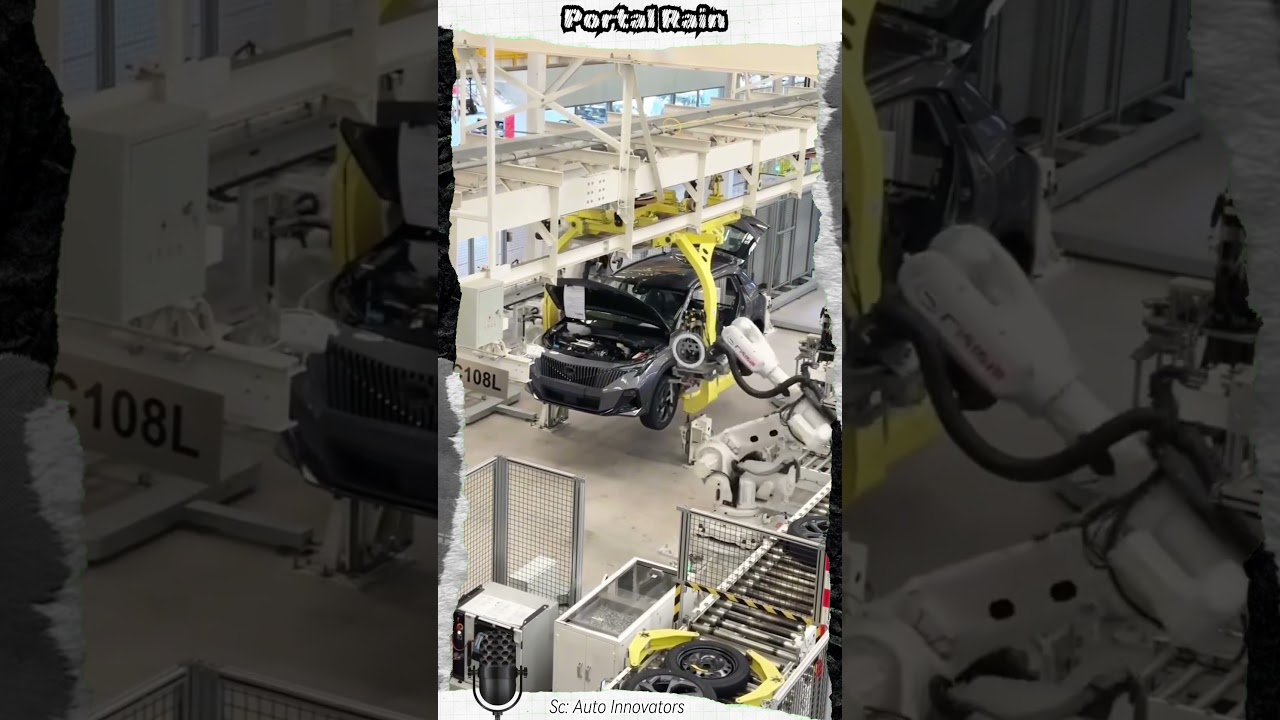 Pabrik Mobil Modern #pabrikmodern #pabrikmobil #pemasangankomponenmobil #komponenmobil #videoinfo