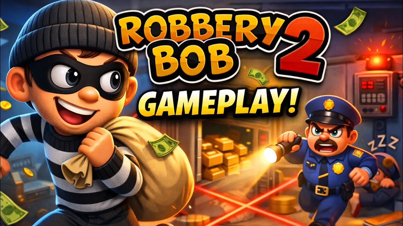 Robbery BoB-Gameplay (iOS, Android)
