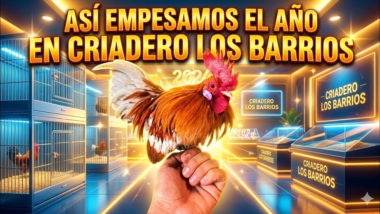 Así empezamos el año en mi criadero de  kikirikis gallos aztecas 