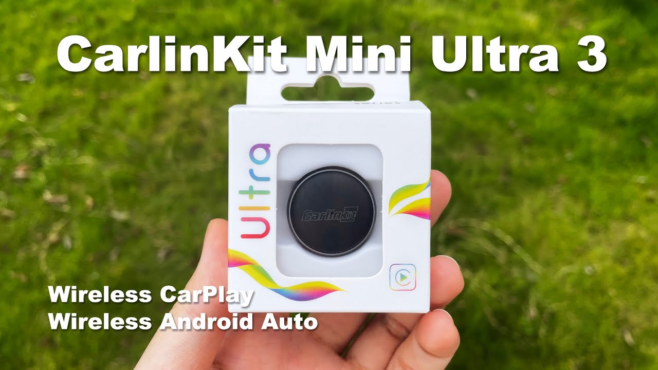 CarlinKit Mini Ultra 3: The Smallest Wireless CarPlay & Android Auto Adapter? Just Plug n' Play!