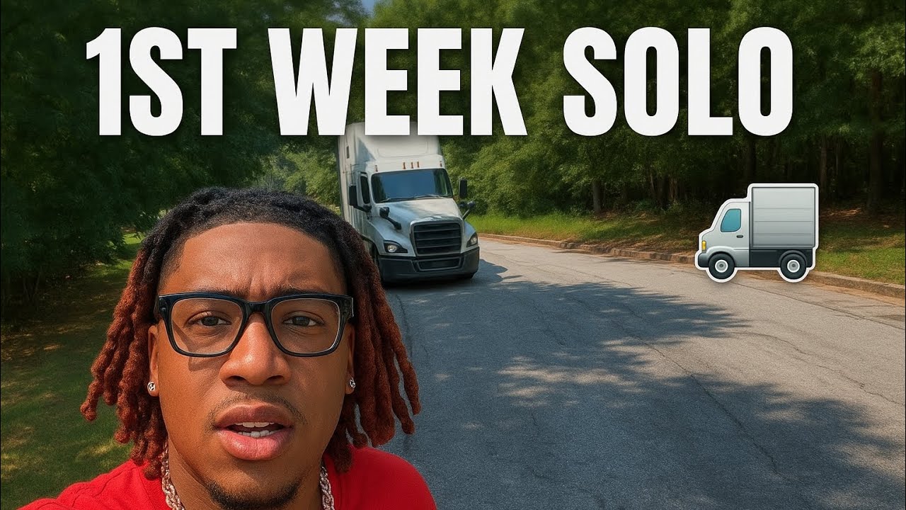 First Week Solo at Western Express🚛 (Day in the Life OTR)