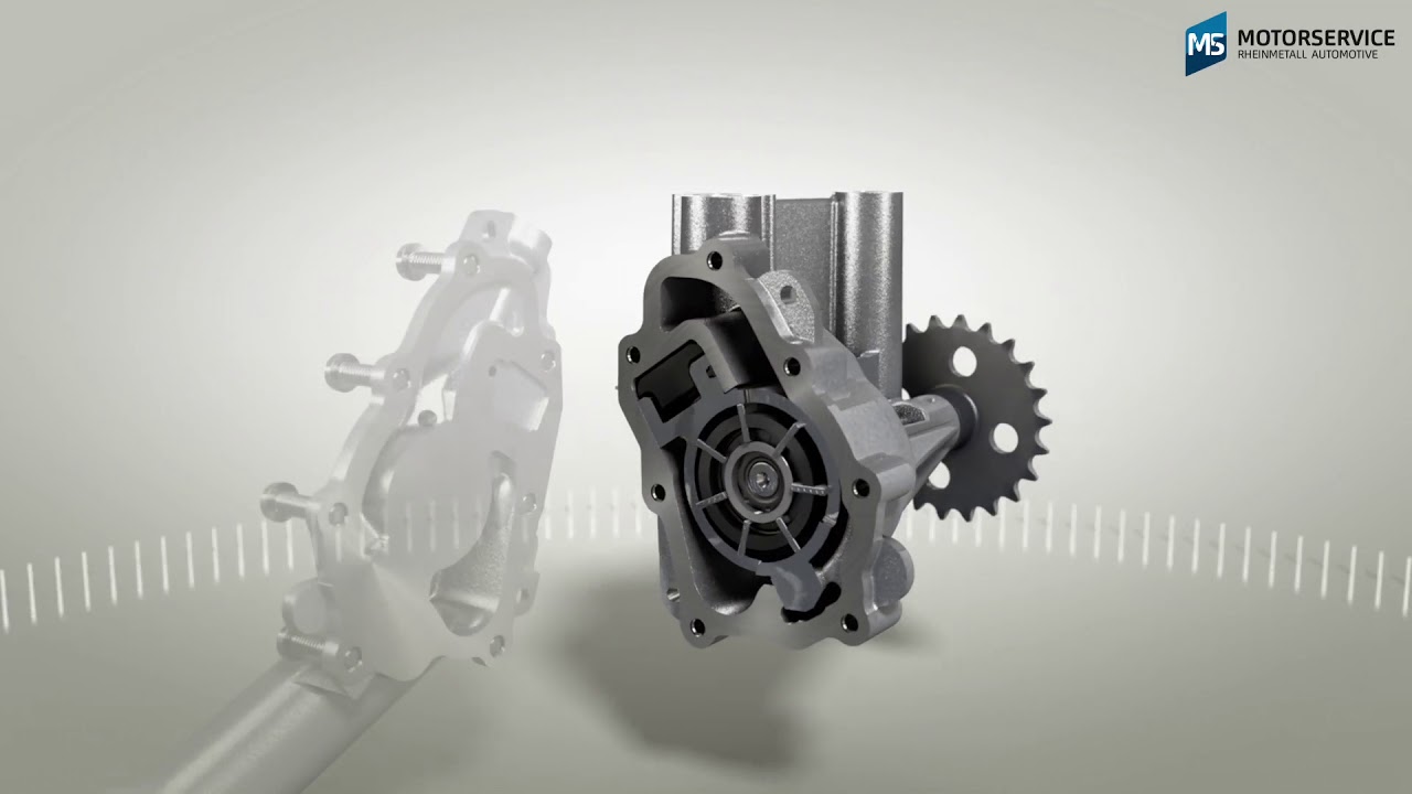 Działanie regulowanej pompy oleju (animacja 3D) - Motorservice Group