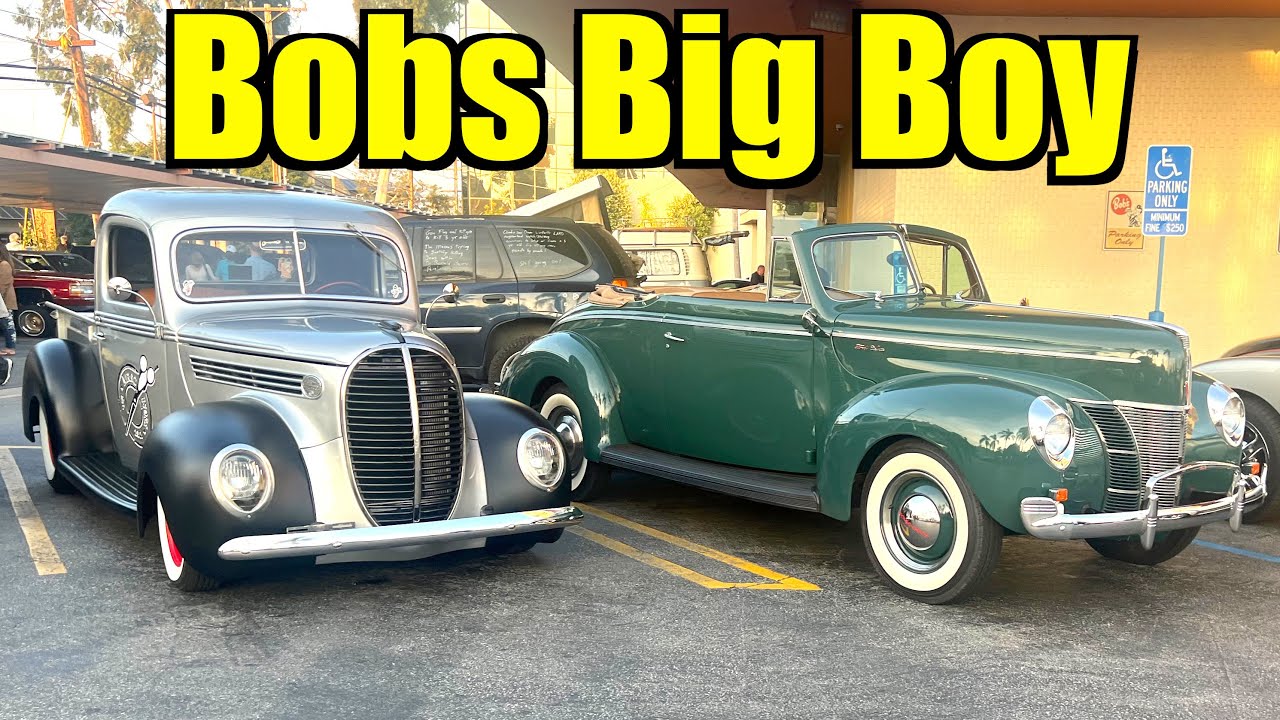 Bobs Big Boy Cruise Night & Car Show In Burbank - March 22, 2024