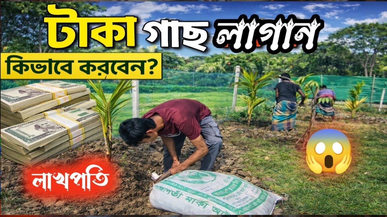 🌴 গাছে টাকা ধরে ! Date Palm Farming Business Idea 2026 | Full Process & Profit EMON AEBY New video