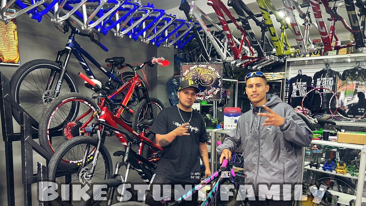 Visite la mejor bicicleteria de stunt de colombia (BIKE STUNT FAMILY)🔥🇨🇴🚲