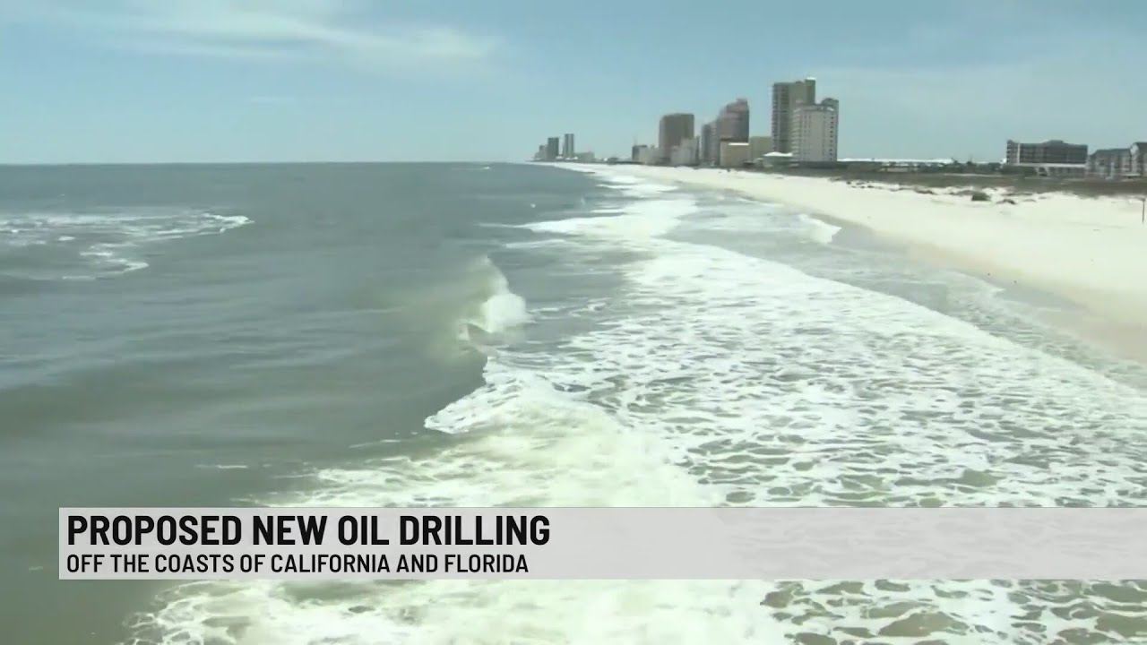 Proposed plan for new oil drilling in US