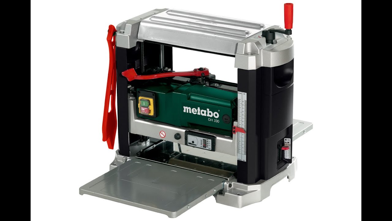 Jak działa grubości&oacute;wka Metabo DH330 First cut. pierwsze cięcie.