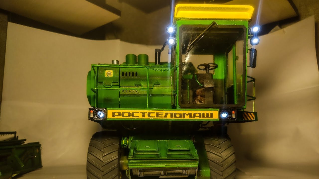 Дон-1500Б обзор масштабной модели. Don-1500B scale model overview