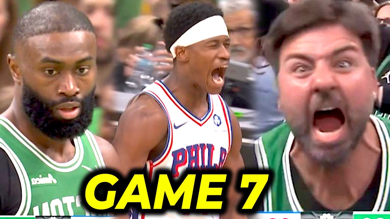 WILD GAME! Comeback na nag-collapse pa, Game 7 Sixers vs Celtics! | Historic WIN!