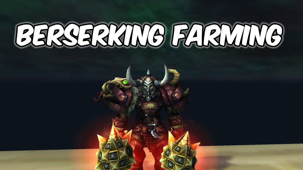 Berserking Farming - Fury Warrior PvP  - WoW BFA 8.3