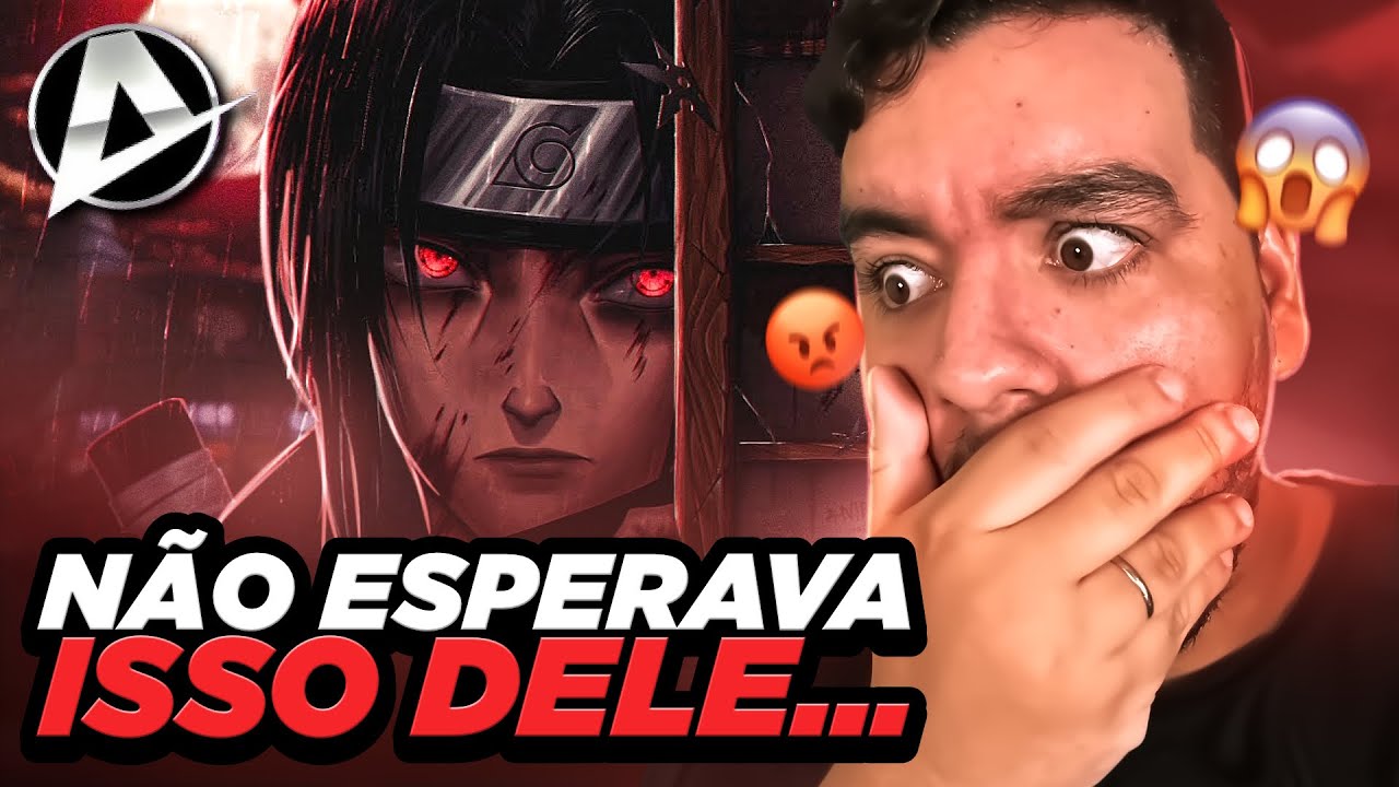 Agora o AniRap foi LONGE DEMAIS!! ♪ Itachi Uchiha (Naruto) | Olhos Cansados | AniRap REACT