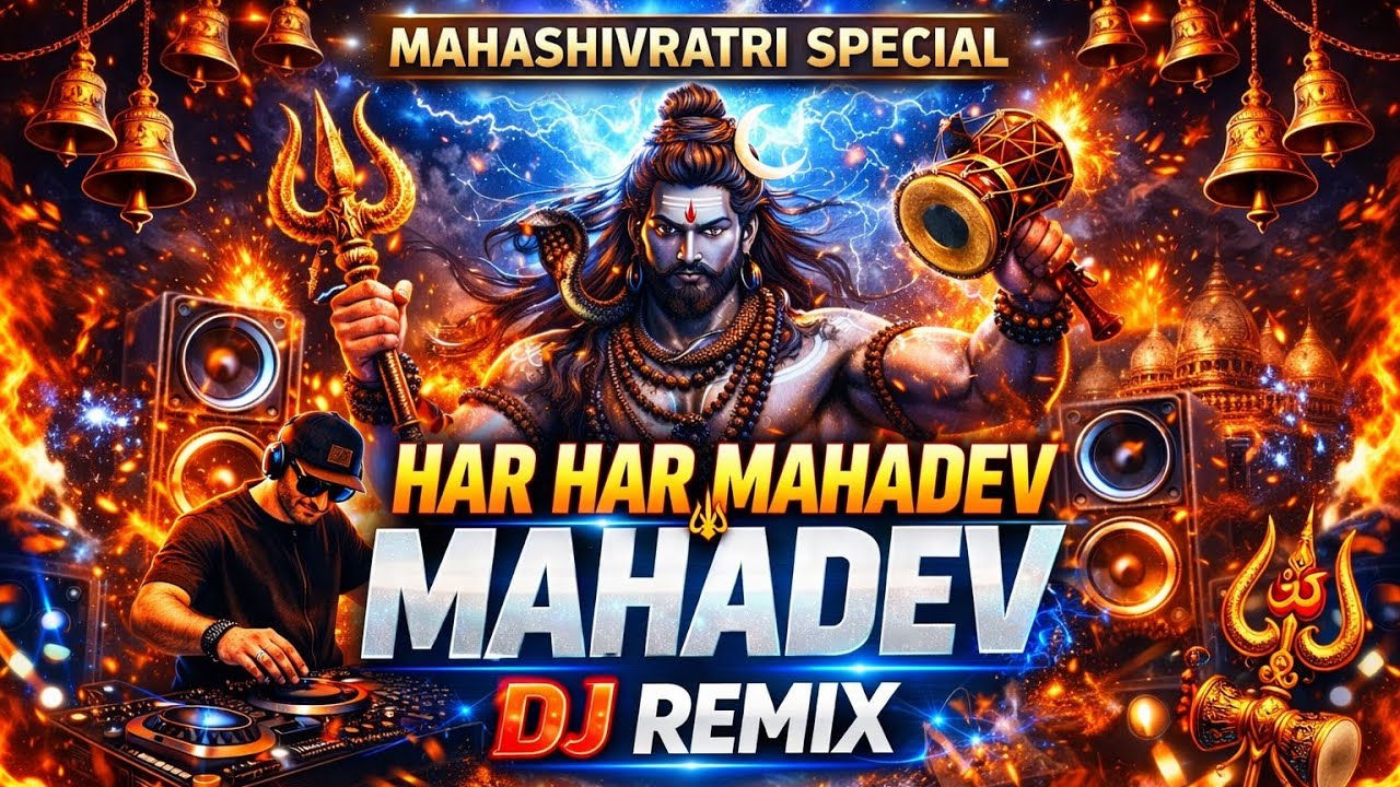 Mahadev Shivratri Special 2026 🔱 | Har Har Mahadev DJ Bhakti Song | Bholenath New Song