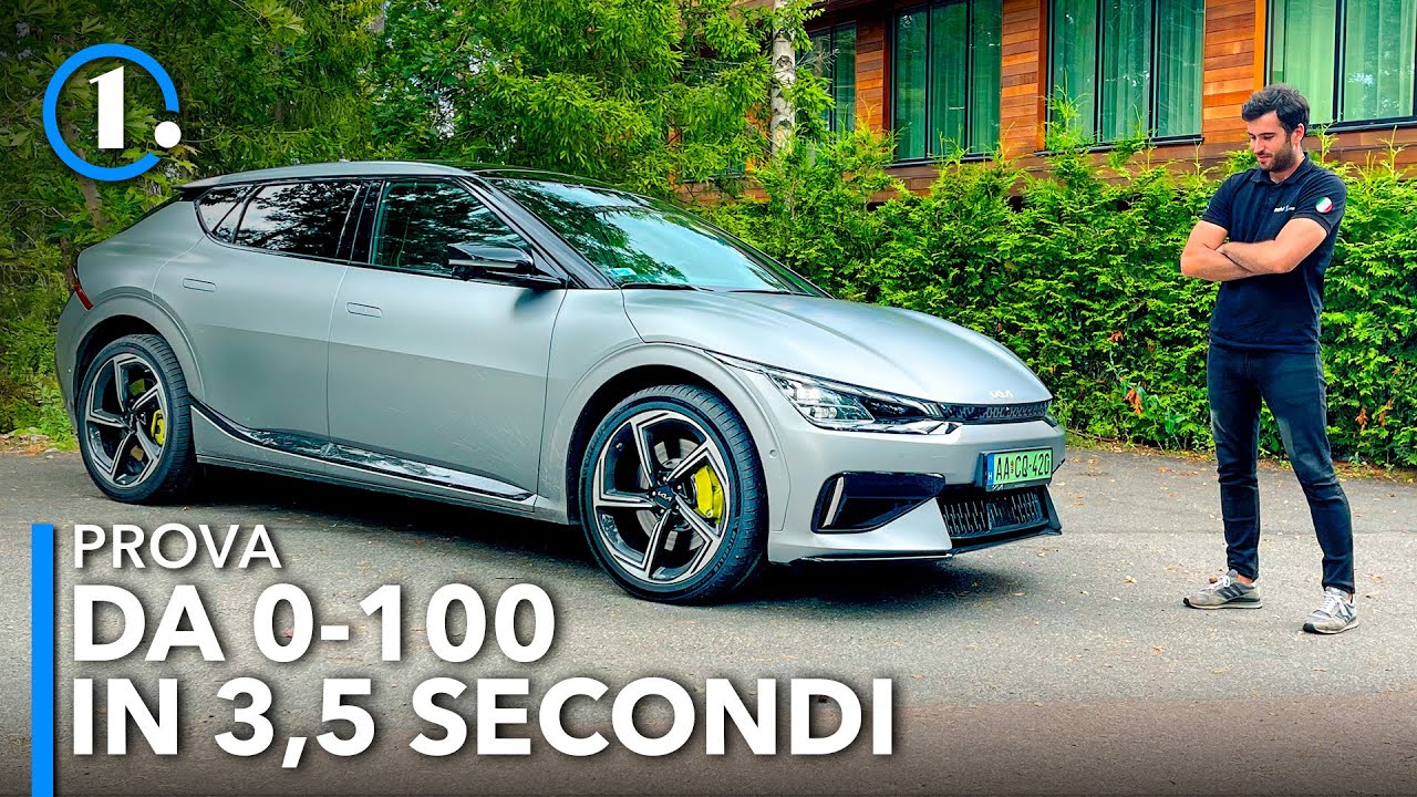 585 CV e DRIFT mode | La PROVA della Kia EV6 GT in pista e su strada