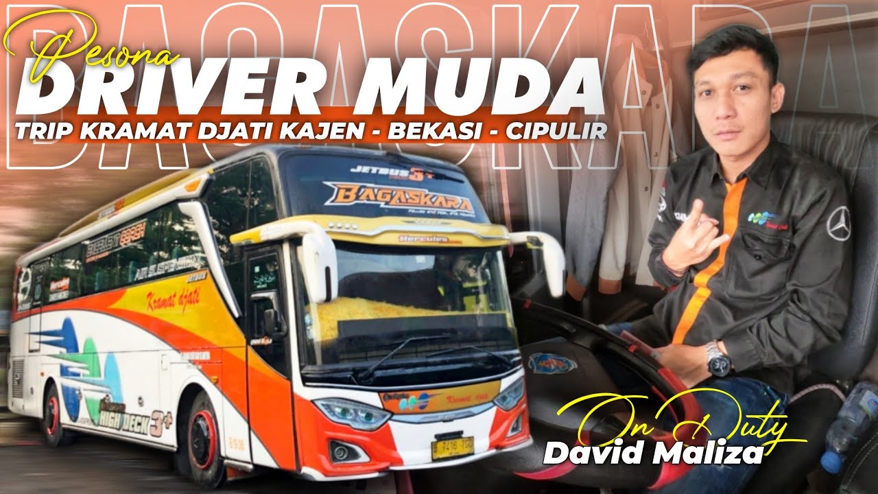 JARANG TEREKSPOS‼️😱 ARTISNYA JALUR PEKALONGAN‼️😎 - Trip Kramat Djati BAGASKARA | Pekalongan - Bekasi