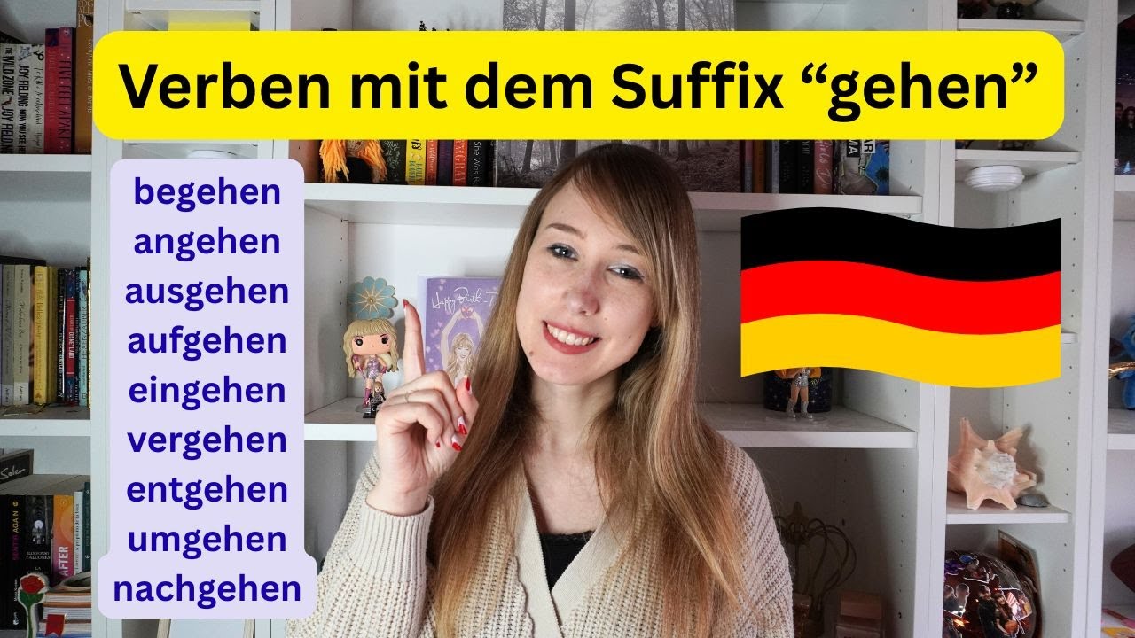 Deutsch Wortschatz: Verben mit dem Suffix 