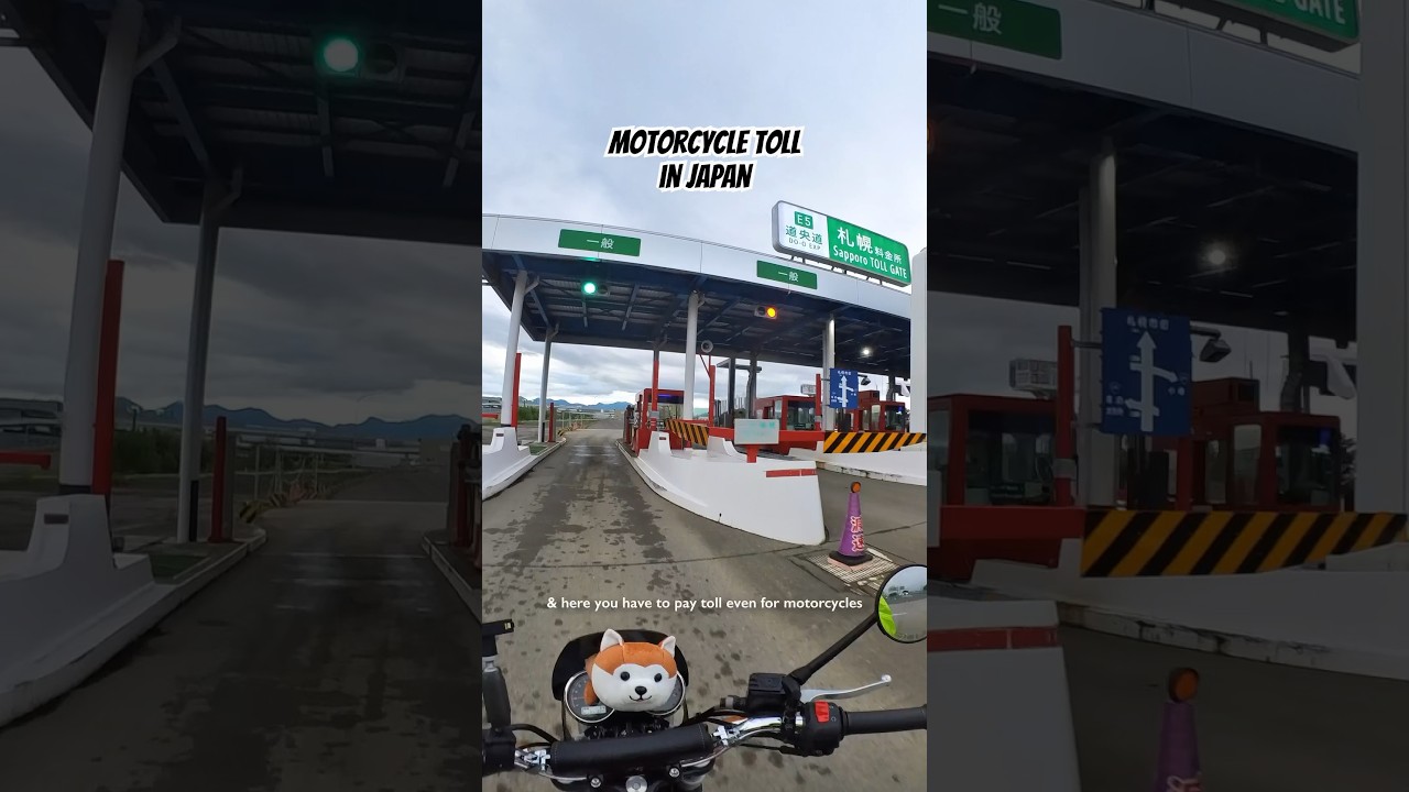 JAPAN me motorcycle ka itna mehenga TOLL #shorts