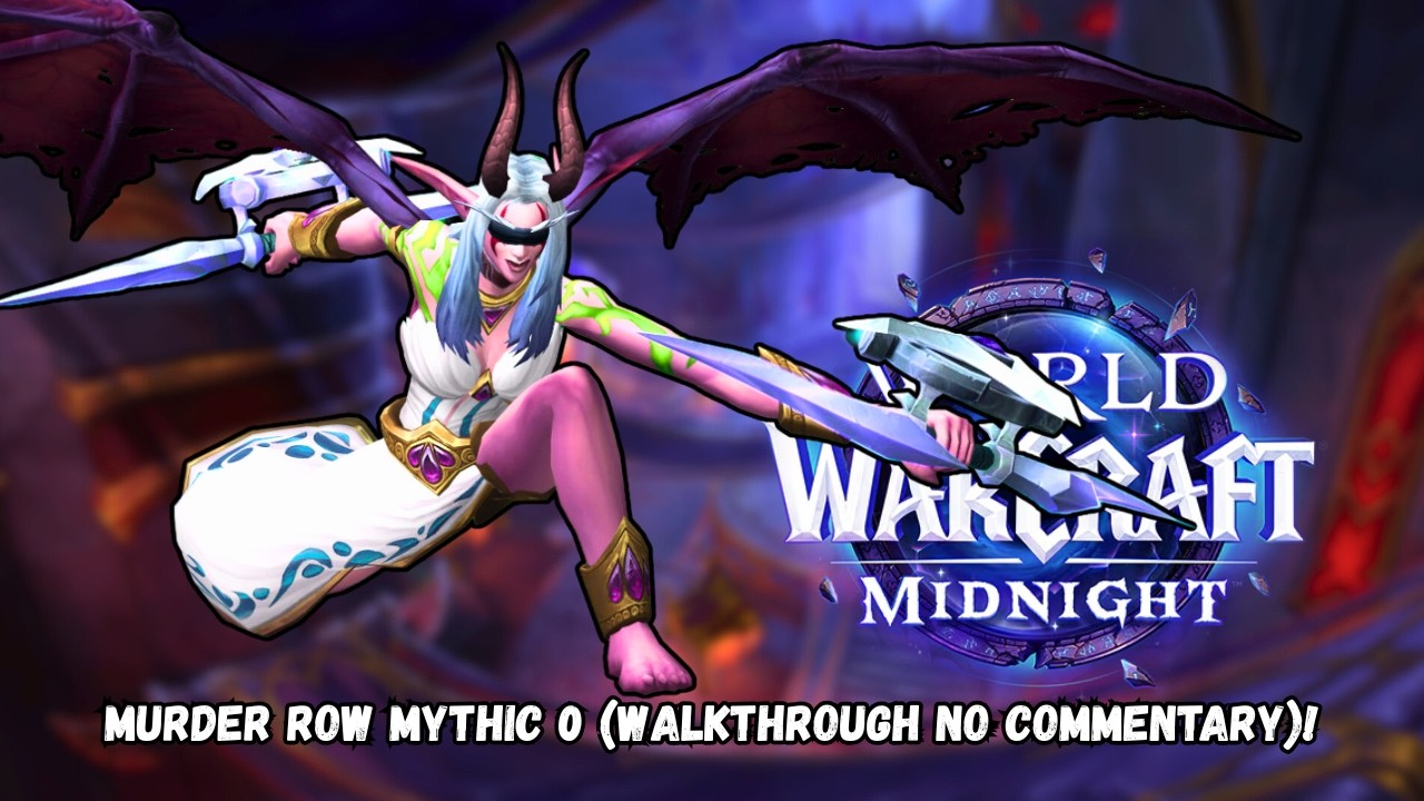 Murder Row Mythic 0 – Full Dungeon Run (World of Warcraft Midnight)