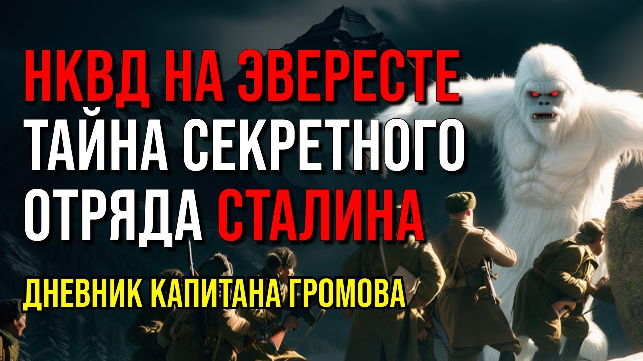 Секретная операция НКВД на Эвересте: Правда о Снежном человеке