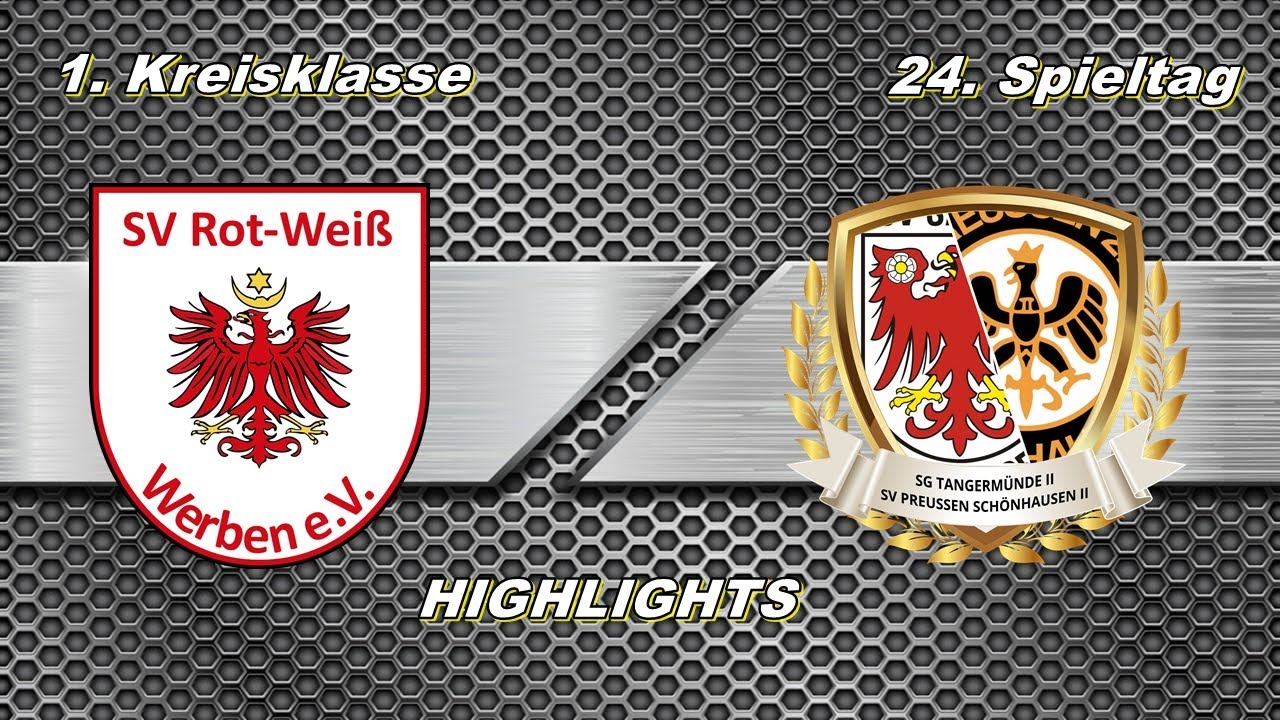 SV Rot-Weiß Werben - SG Tangermünde II/Schönhausen II