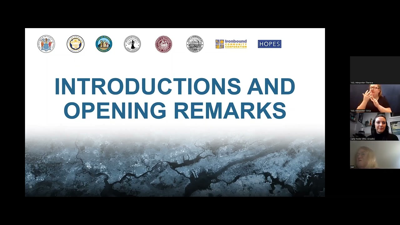 Resilient Northeastern NJ - Bayonne Community Meeting - Introductory Presentation