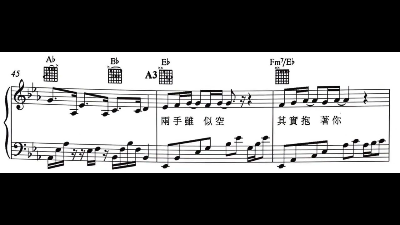 愛是永恆 - 張學友 鋼琴版
