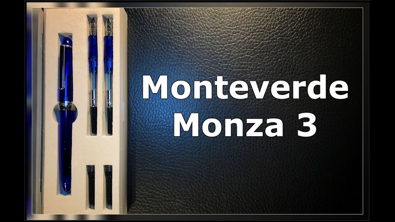 Monteverde Monza 3 Fountain Pen Set Unboxing and Review