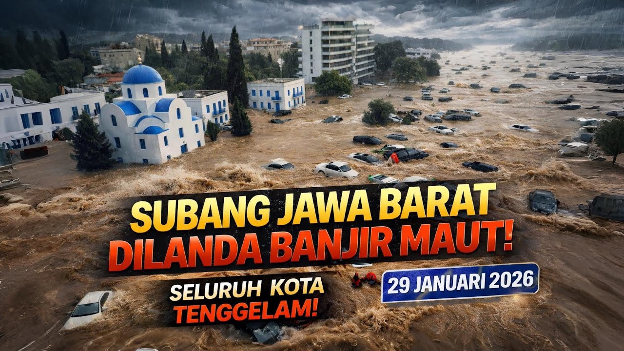 SUBANG TENGGELAM‼️ BANJIR TERKINI JAWA BARAT, RATUSAN WARGA TERPAKSA MENGUNGSI DI BAWAH JEMBATAN