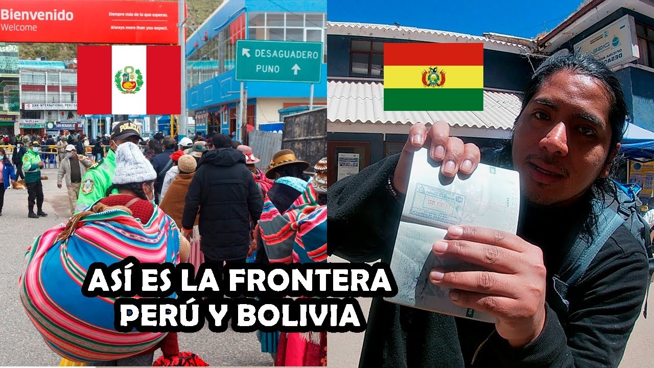 Así viven en la Frontera PERÚ - BOLIVIA, Desaguadero y el Lago Titicaca