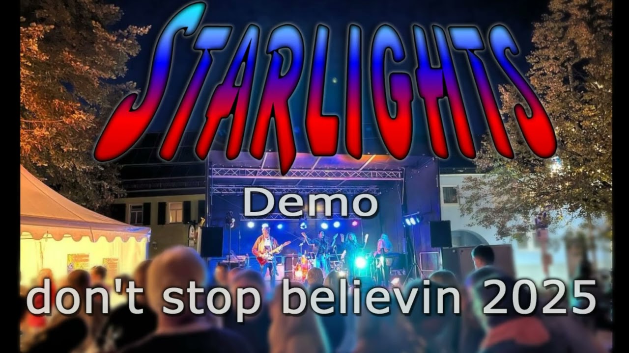 Dont stop believin - Cover- Demo 2025