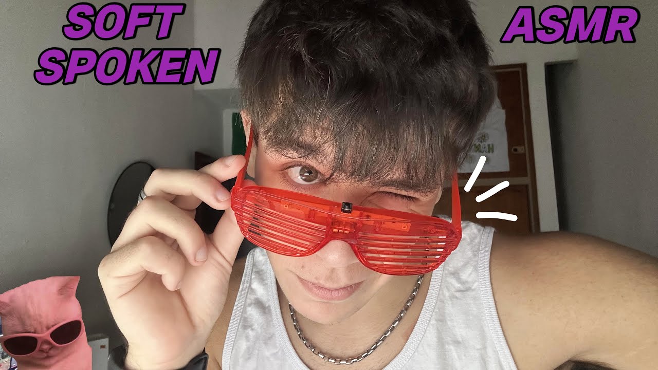 Mira este video de ASMR en SOFT SPOKEN si queres RELAJARTE⭐​ - Tapping y Visual Soft Spoken Hombre