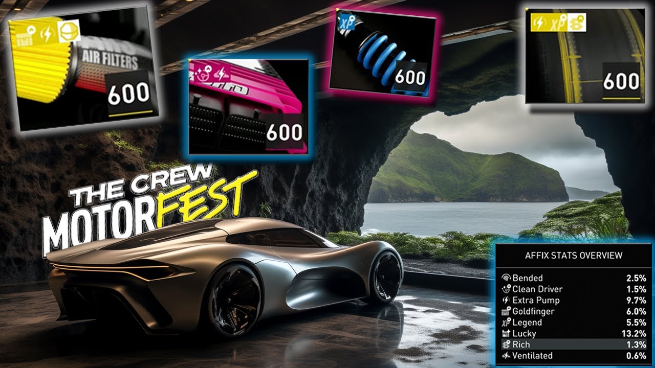 Как перекатать детали/прикрепить статистику | The Crew Motorfest
