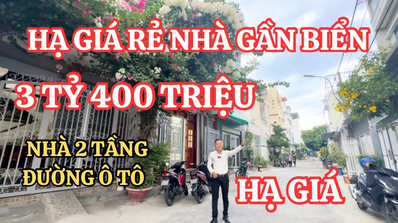 Hạ giá Nhà gần Biển Nha Trang giá chỉ 3 tỷ 4 Nhà 2 tầng rộng rãi | Nhà đất Nha Trang