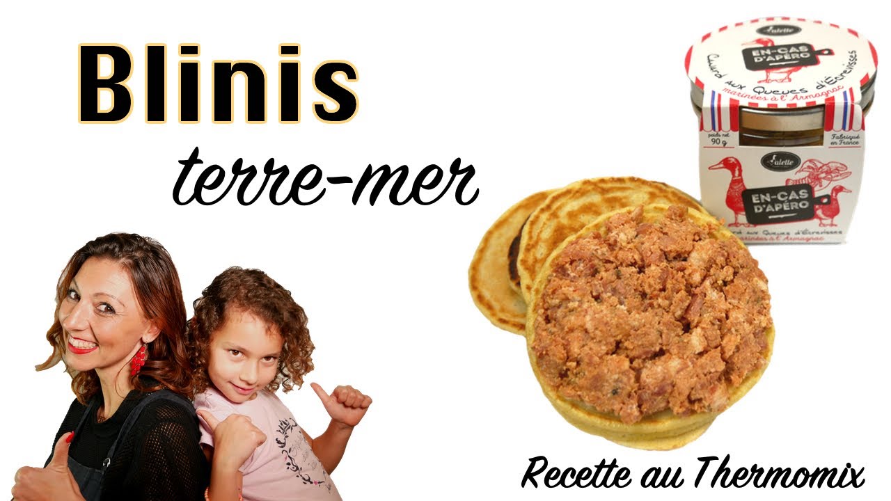 BLINIS, recette au Thermomix
