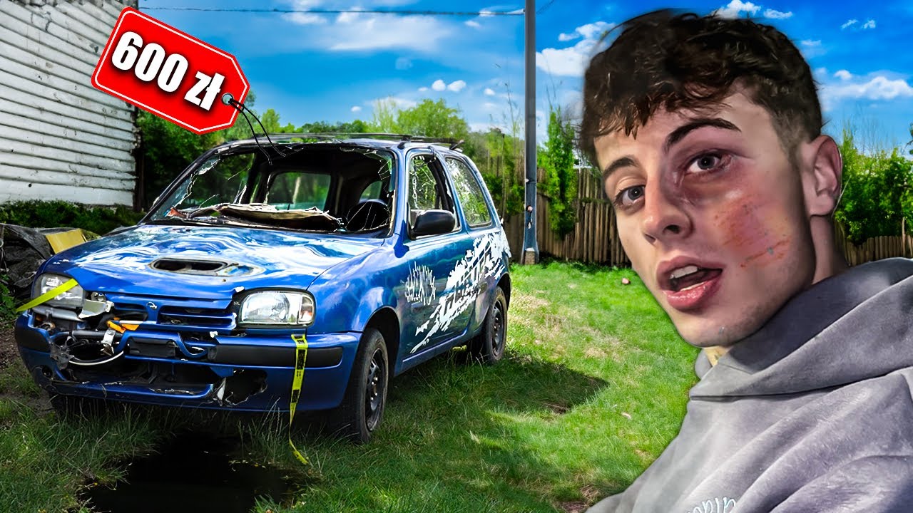 Ile wytrzyma Nissan Micra za 600zł? Za dużo..XD