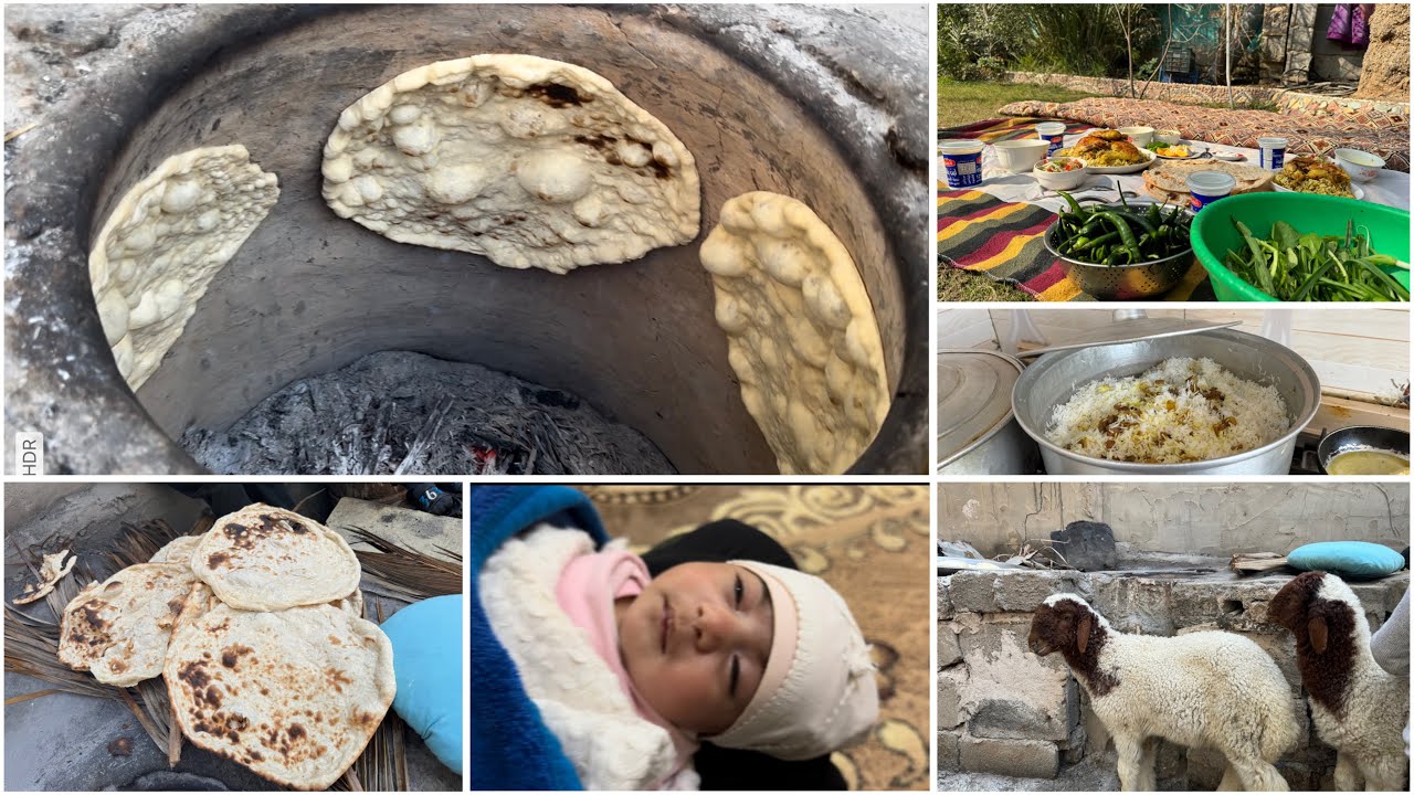 روتين بيت اهلي لازم يتعبوني 😉خبزتلهم الخبز 🫓بشارة مولود جديد👶مشاهدة ممتعة 🌸