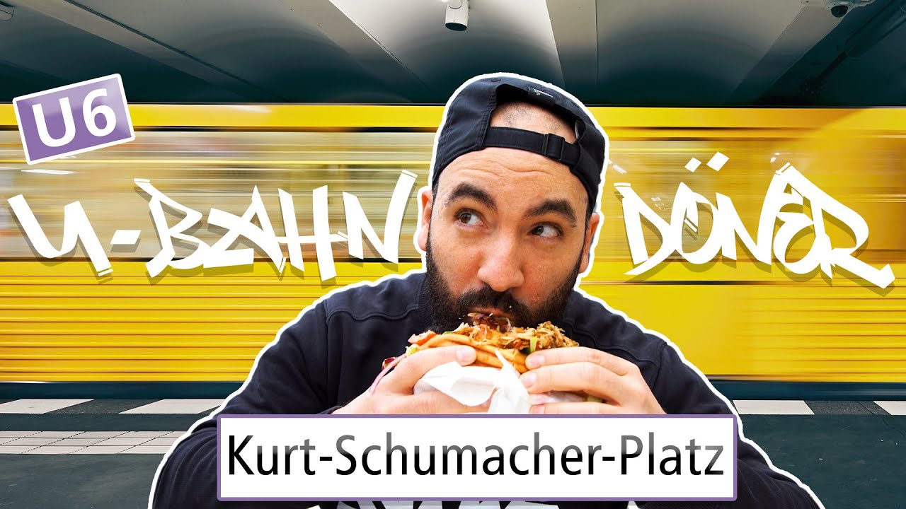 U-Bahn D&ouml;ner Berlin Kurt-Schumacher Platz