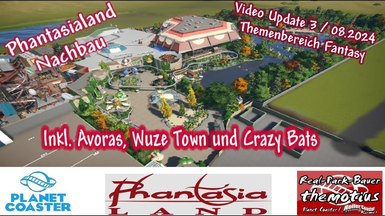 Phantasialand  - Video Update No3 - Fantasy - 08 2024