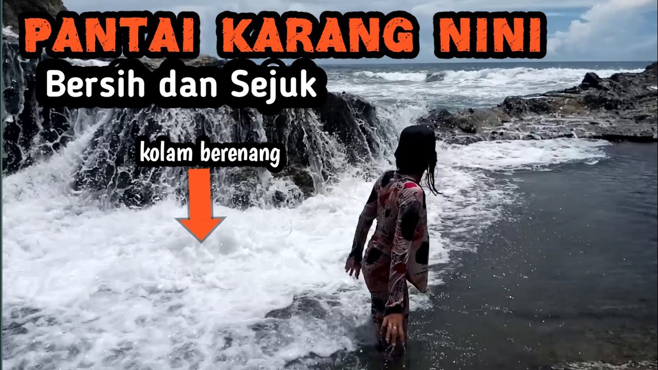 Berenang Sepuasnya di Pantai Karang Nini