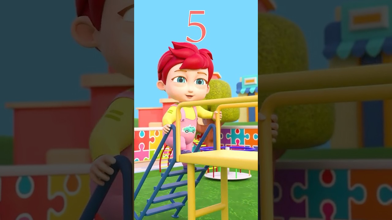 Learn Counting Numbers 1 To 5 | Nursery Rhymes & Kids Songs | Happy Tots #kidsvideos #cartoon