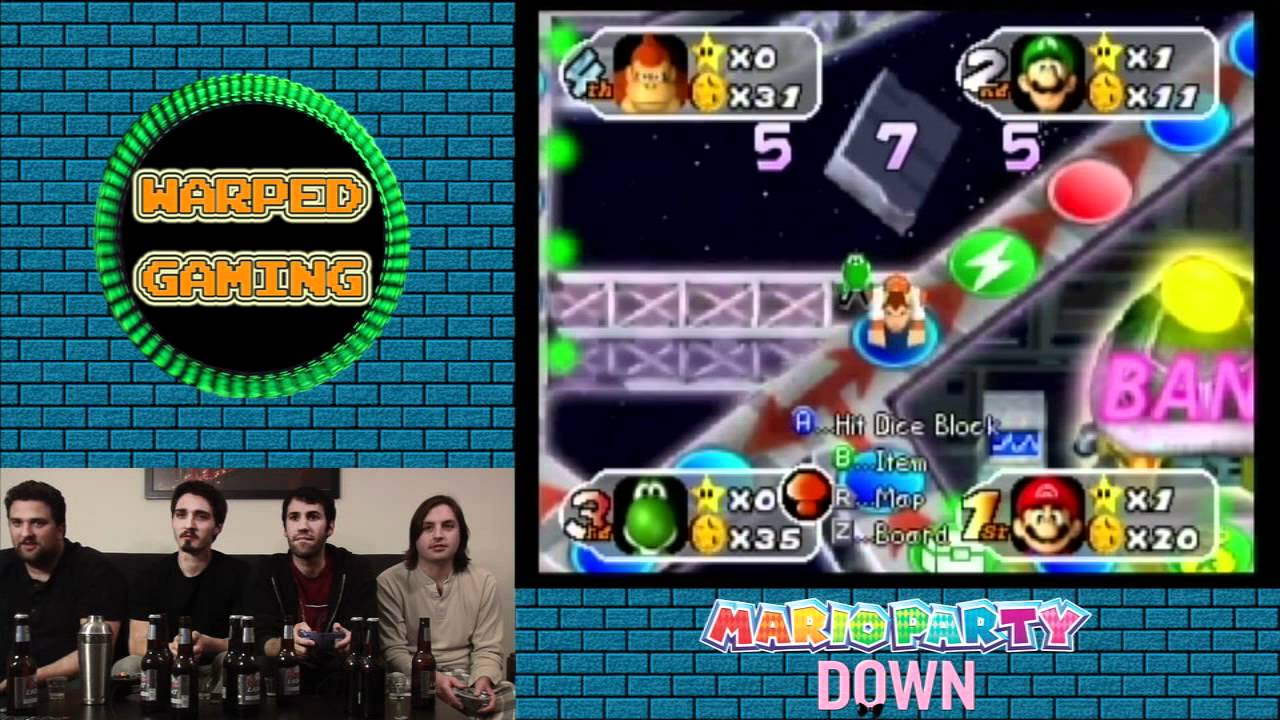 Warped Gaming - Mario Party Down