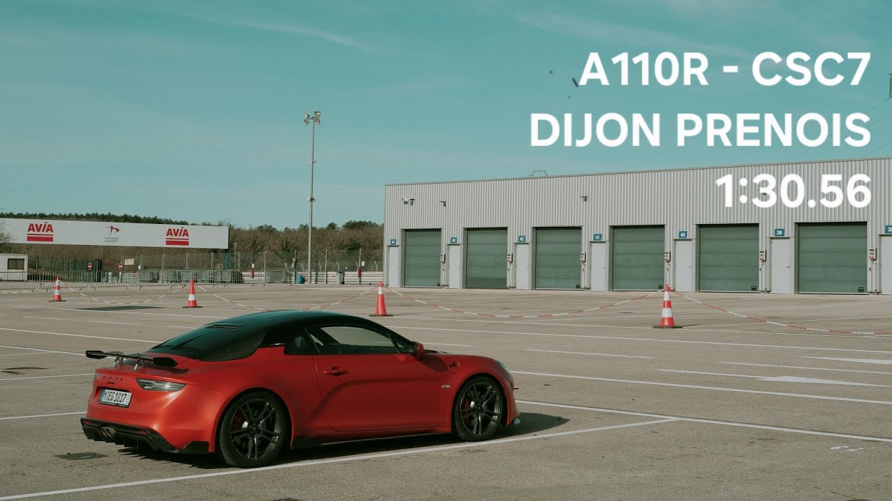Alpine A110R - Dijon Prenois - 1:30.56