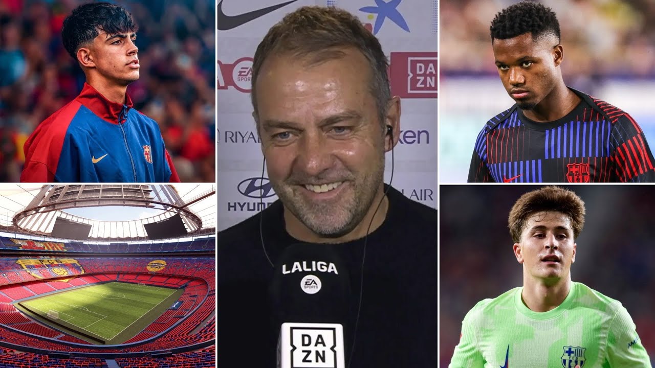 HANSI FLICK&rsquo;S EMOTION - CAMP NOU UPDATE - MARC BERNAL&rsquo;S RECOVERY - ANSU FRUSTRATED? - PABLO TORRE