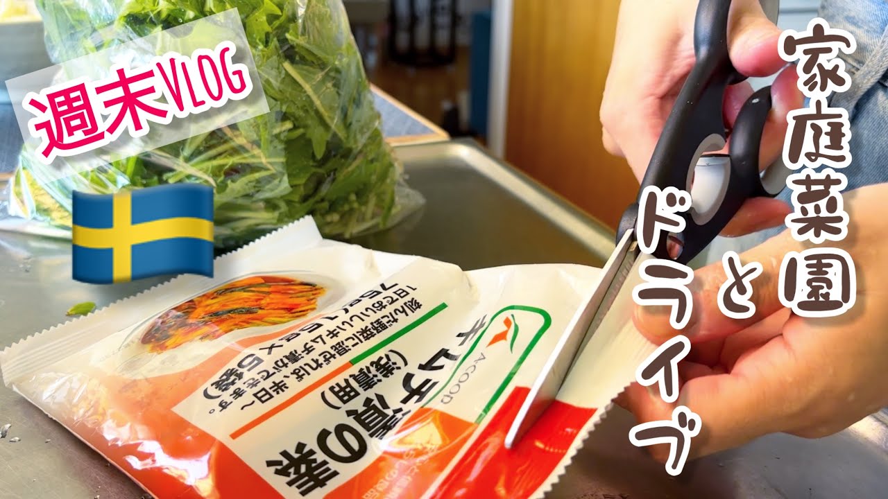 家庭菜園とドライブ/スウェーデン北部在住の暇つぶし